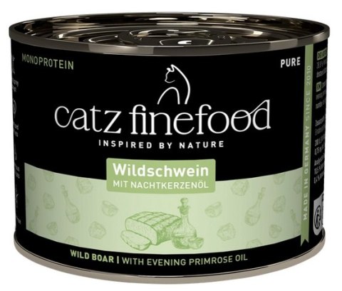 Catz Finefood Pure Dzik (Purrrr N.109) puszka 200g