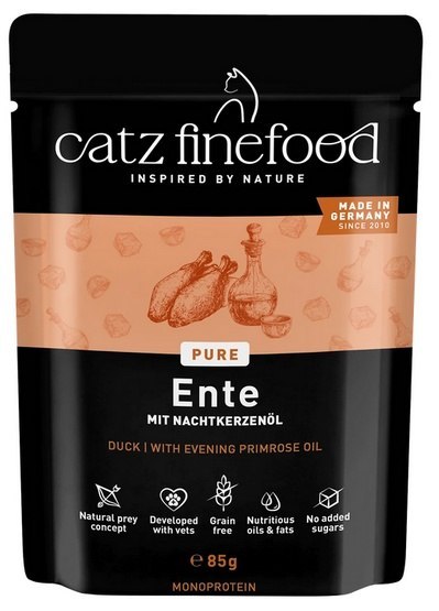 Catz Finefood Pure (Purrrr N.115) Kaczka saszetka 85g