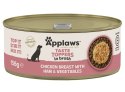 Applaws Dog Taste Toppers puszka z kurczakiem, szynką i warzywami 156g