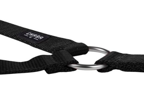 CHABA Szelki taśma regulowane nr 1 - obwód 40cm czarne