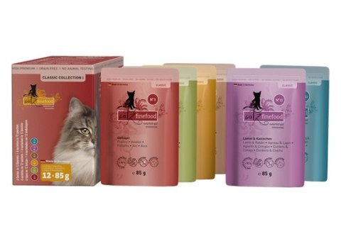 Catz Finefood Classic Finest Selection I saszetki multipack 12x85g