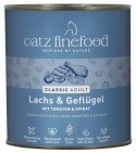 Catz Finefood Classic N.05 Łosoś i drób puszka 800g