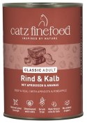 Catz Finefood Classic N.07 Wołowina i cielęcina puszka 400g