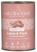 Catz Finefood Classic N.19 Jagnięcina i Konina puszka 400g