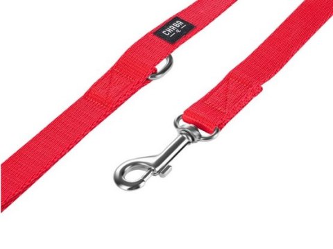 CHABA Smycz taśma XL 25mm czerwona