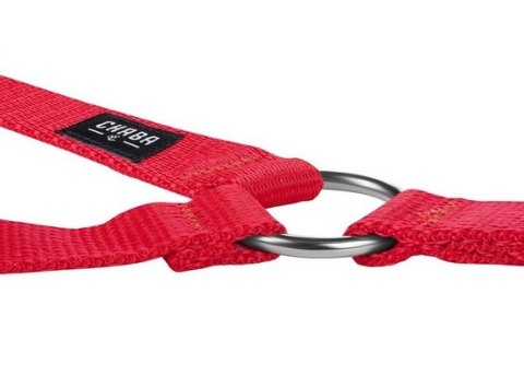 CHABA Szelki taśma regulowane nr 4 - obwód 70cm czerwone