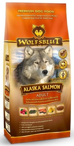Wolfsblut Dog Alaska Salmon Adult - łosoś, ziemniaki i ryż 2kg