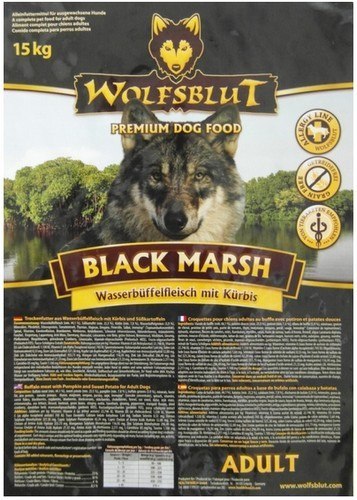 Wolfsblut Dog Black Marsh Adult - bawół i bataty 2kg