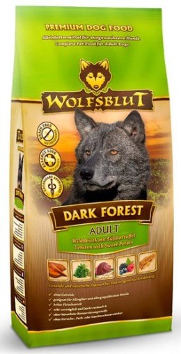 Wolfsblut Dog Dark Forest Adult - dziczyzna i bataty 2kg
