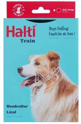 Halti Kantarek - obroża uzdowa rozmiar 2 czerwona