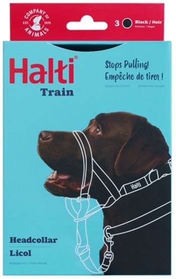 Halti Kantarek - obroża uzdowa rozmiar 3 czarna