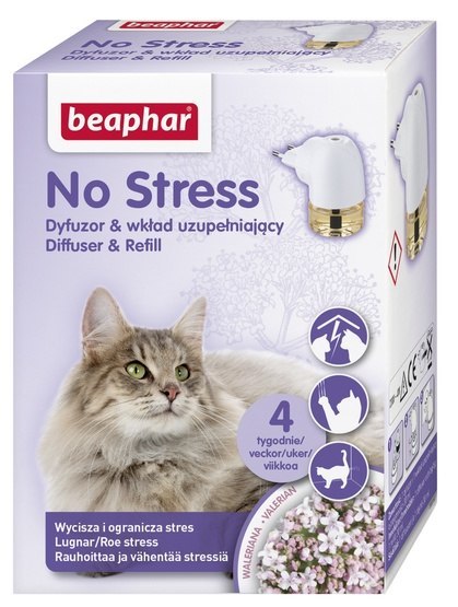 Beaphar No Stress Calming Diffuser Starter - aromatyzer behawioralny dla kotów