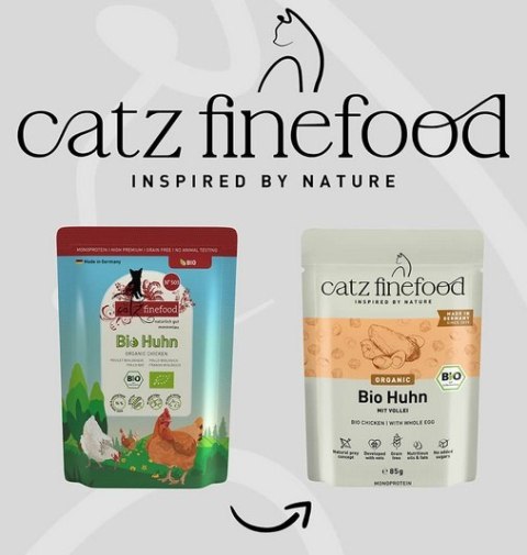 Catz Finefood Organic Bio Kurczak (N.503) saszetka 85g