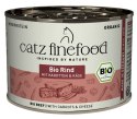 Catz Finefood Organic Bio Wołowina (N.507) puszka 200g