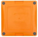 LickiMat Playdate Deluxe/Tuff Kwadrat twardy pomarańczowy