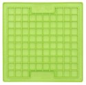 LickiMat Playdate Kwadrat miękki zielony