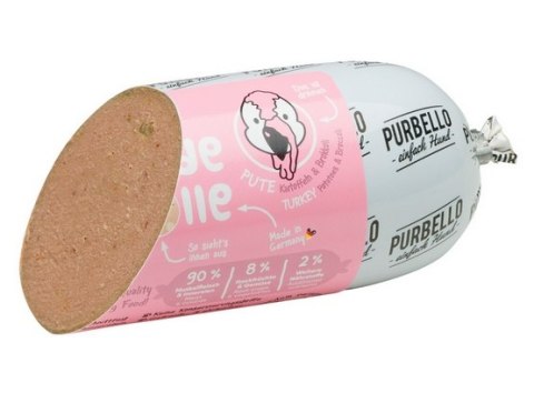 Purbello Dog Kiełbaska Treningowa Monobiałkowa Indyk 200g