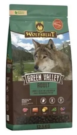 Wolfsblut Dog Green Valley Adult - jagnię, łosoś i ziemniaki 12,5kg
