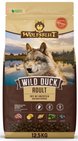 Wolfsblut Dog Wild Duck Adult - kaczka i ziemniaki 12,5kg