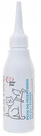 Over Zoo Płyn do przemywania oczu powiek dla kota i psa 75ml