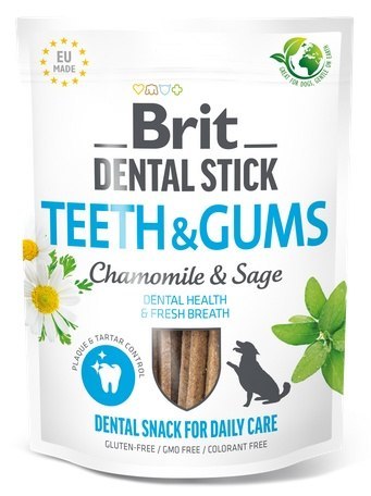Brit Dental Stick Teeth & Gums with Chamomile & Sage 251g