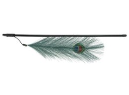 Trixie Wędka dla kota z pawim piórem 47cm [4509]