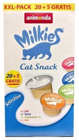 Animonda Kot Milkies Selection Mix 25x15g (20+5 gratis)