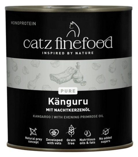 Catz Finefood Pure (Purrrr N.107) Kangur puszka 800g