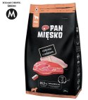 Pan Mięsko Karma sucha dla psa - cielęcina i indyk chrupki M 3kg