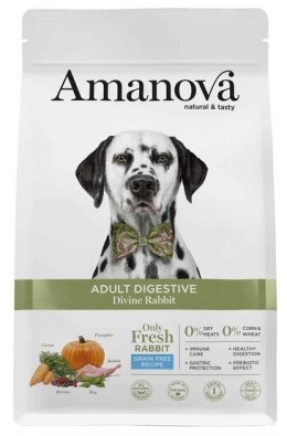 Amanova Dog Adult Digestive Divine Rabbit - królik 10kg