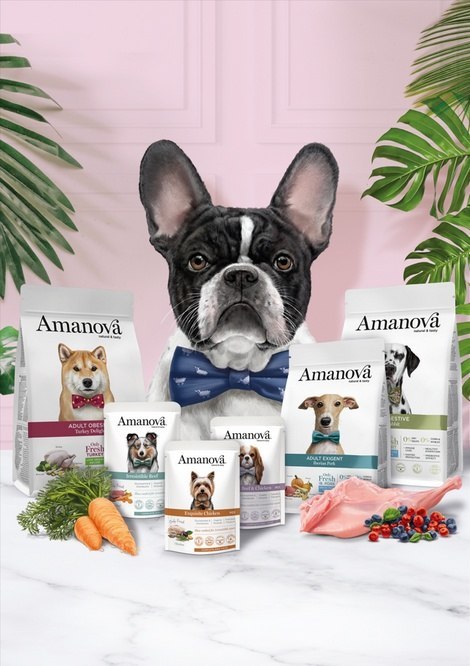 Amanova Dog Adult Obesity Turkey Delight - indyk 2kg
