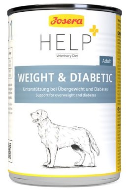 Josera Help Weight & Diabetic Dog puszka 400g
