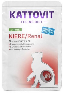 Kattovit Feline Diet Niere/Renal indyk saszetka 85g