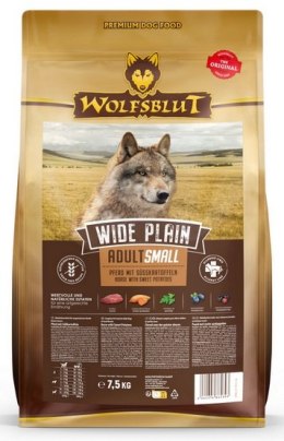 Wolfsblut Dog Wide Plain Small - konina i bataty 7,5kg