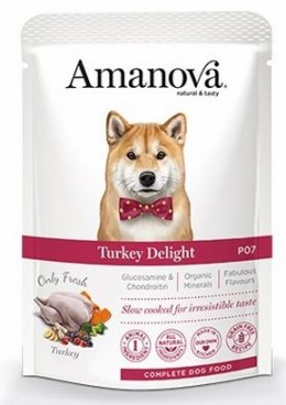 Amanova Dog Adult Turkey Delight - indyk saszetka 100g [P07]