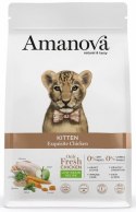 Amanova Cat Kitten Exquisite Chicken - kurczak 300g