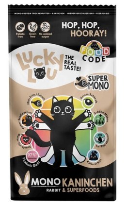 Lucky Lou Food Code Mono Królik 750g