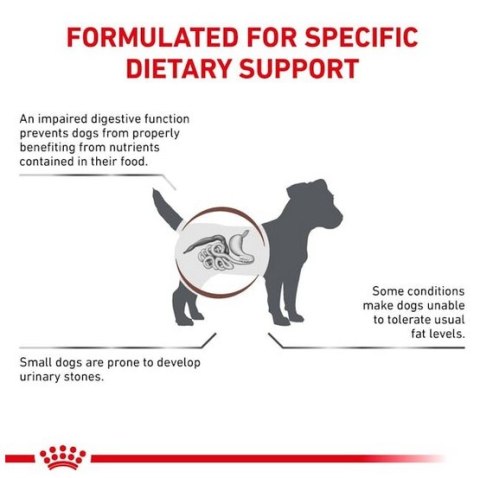 Royal Canin Veterinary Diet Canine Gastrointestinal Low Fat Small 1,5kg