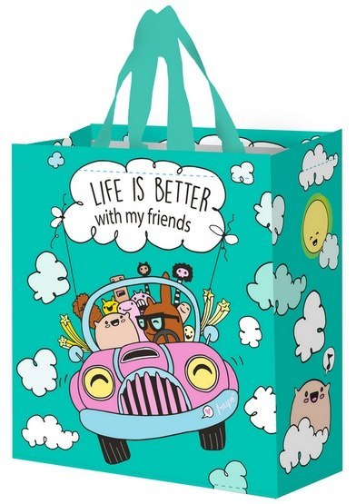 Torba Wesoły Samochodzik 14L turkusowy