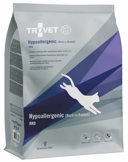 Trovet RRD Hypoallergenic Królik dla kota 2,5kg