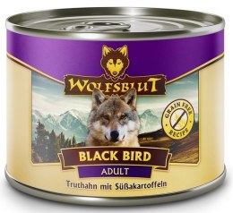 Wolfsblut Dog Black Bird Adult - indyk i bataty puszka 200g