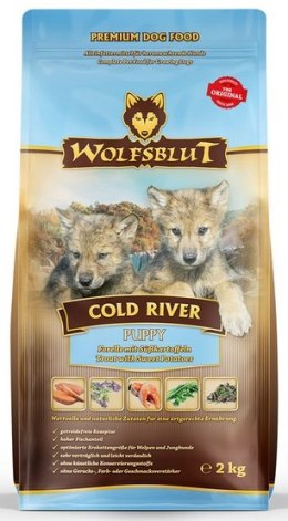 Wolfsblut Dog Cold River Puppy - pstrąg i bataty 2kg