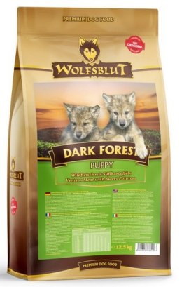 Wolfsblut Dog Dark Forest Puppy - dziczyzna i bataty 12,5kg