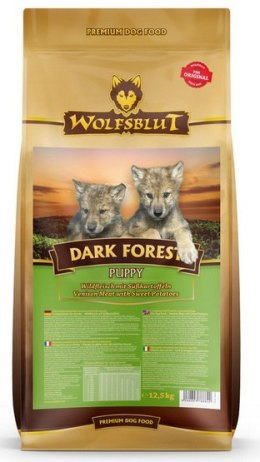 Wolfsblut Dog Dark Forest Puppy - dziczyzna i bataty 12,5kg