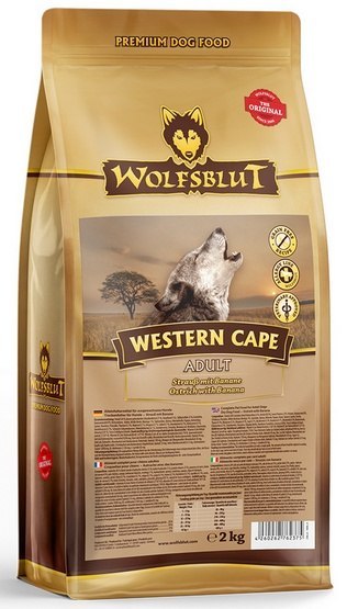Wolfsblut Dog Western Cape Adult - struś i banany 2kg