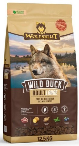 Wolfsblut Dog Wild Duck Adult Large - kaczka i ziemniaki 12,5kg