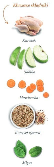 Amanova Dog Puppy Medium Exquisite Chicken - kurczak 2kg