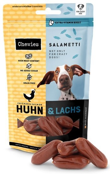 Chewies Beef Salametti kurczak i łosoś 200g