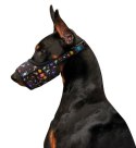 Collar WauDog Nylon Kaganiec, plastikowy fastex, wzór NASA, rozmiar 4 [35-43cm]