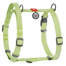 Collar WauDog Re-Cotton Szelki z rączką z regenerowanej bawełny anatomiczne w kształcie litery H, odblaskowe z QR-paszportem, pl